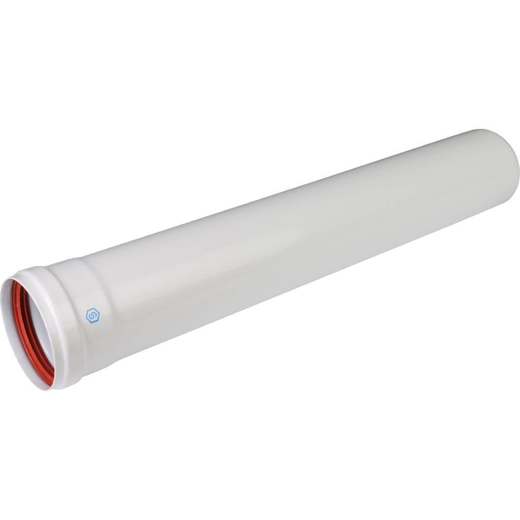 Купить SCA-0080-000500 STOUT  элемент дымохода DN 80 труба 500 мм п/м STOUT по лучшей цене с доставкой - интернет-магазин Прогрессивные решения