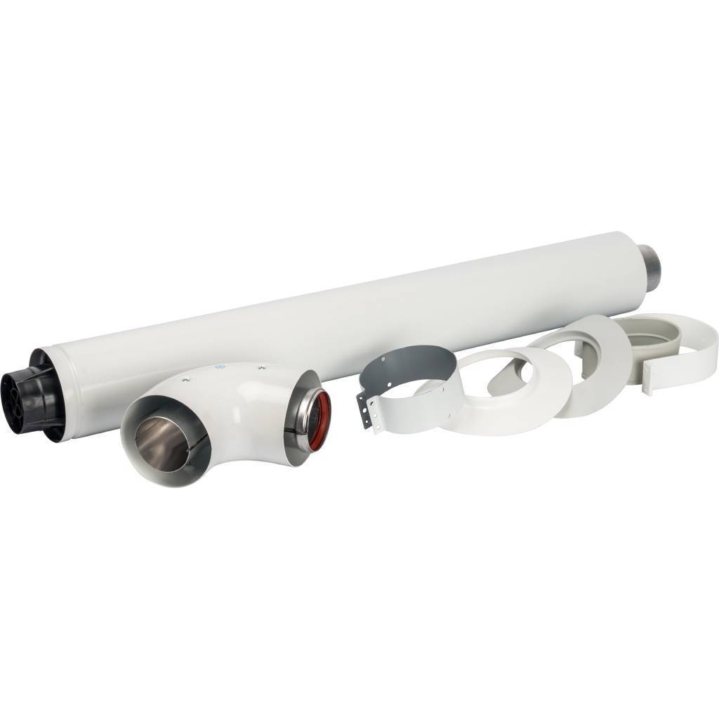 Купить SCA-6010-230850 STOUT Комплект коаксиальный для прохода через стену DN60/100 (850 мм) STOUT по лучшей цене с доставкой - интернет-магазин Прогрессивные решения