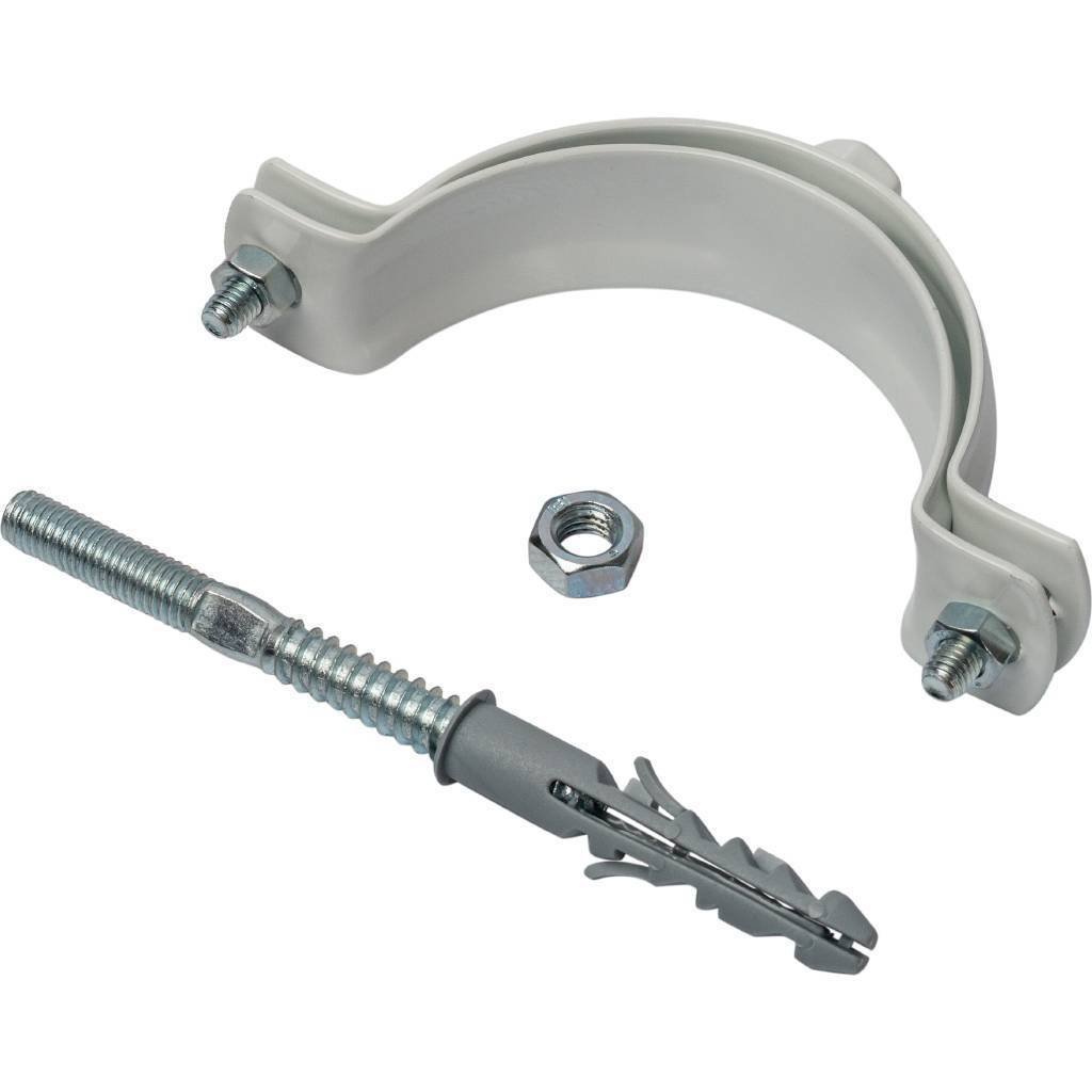 Купить SCA-0080-020111 STOUT  Элемент дымохода хомут для крепления дымохода к стене DN80 STOUT по лучшей цене с доставкой - интернет-магазин Прогрессивные решения