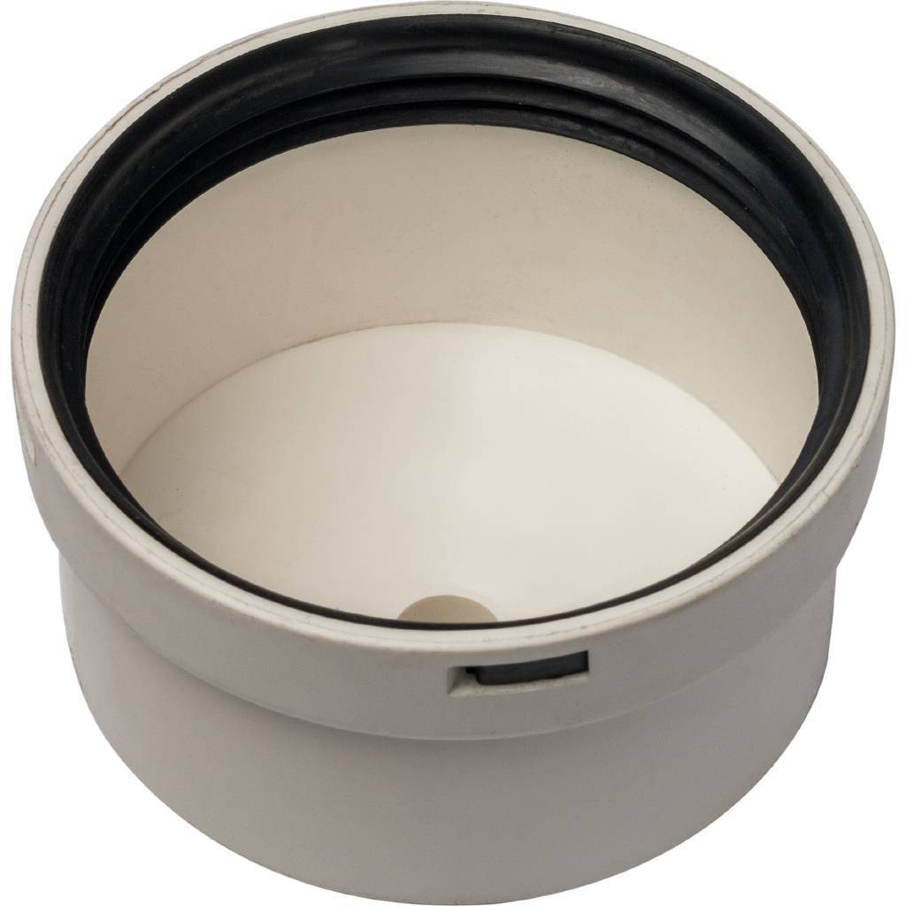 Купить SCA-8080-010088 STOUT   Элемент дымохода конденсац.крышка под сифон DN80 м STOUT по лучшей цене с доставкой - интернет-магазин Прогрессивные решения