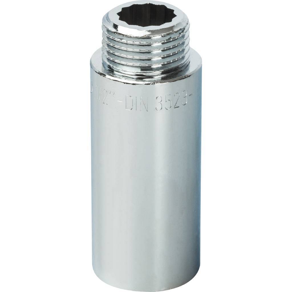 Купить SFT-0002-001255 STOUT  Удлинитель хромированный 1/2X55 STOUT по лучшей цене с доставкой - интернет-магазин Прогрессивные решения