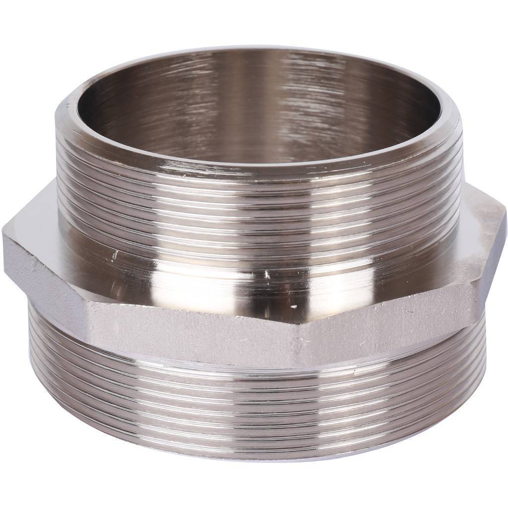 Купить SFT-0004-003212 STOUT  Ниппель НН переходной никелированный 3"X2"1/2 STOUT по лучшей цене с доставкой - интернет-магазин Прогрессивные решения