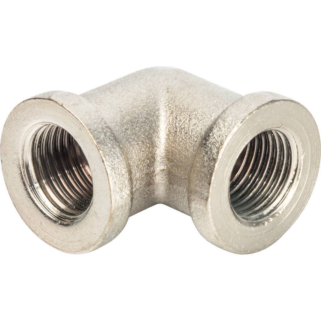 Купить SFT-0014-000014 STOUT  Угольник ВВ никелированный 1/4 STOUT по лучшей цене с доставкой - интернет-магазин Прогрессивные решения