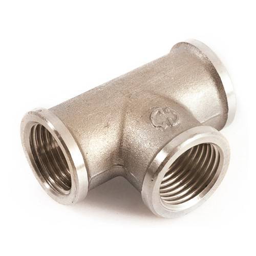 Купить SFT-0020-000014 STOUT  Тройник ВВ никелированный 1/4 STOUT по лучшей цене с доставкой - интернет-магазин Прогрессивные решения