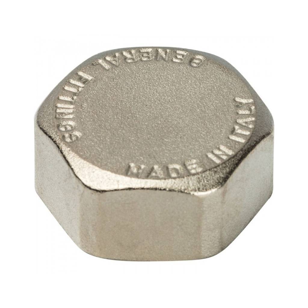 Купить SFT-0027-000018 STOUT  Заглушка ВР никелированная 1/8 STOUT по лучшей цене с доставкой - интернет-магазин Прогрессивные решения