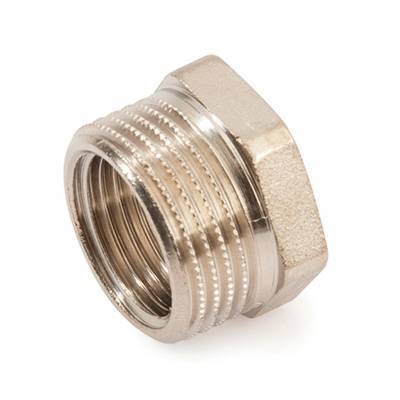 Купить SFT-0029-000138 STOUT  Футорка никелированная 1"X3/8 STOUT по лучшей цене с доставкой - интернет-магазин Прогрессивные решения