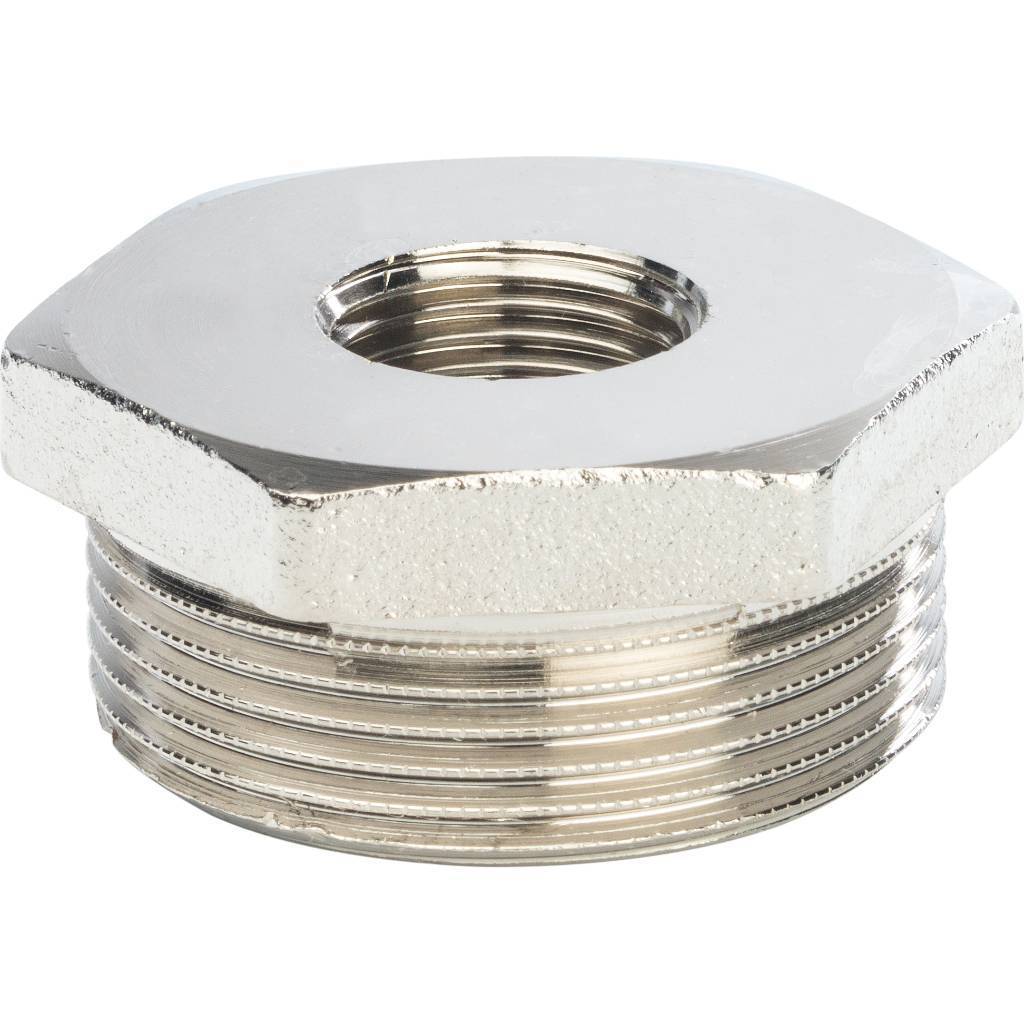 Купить SFT-0029-011412 STOUT  Футорка никелированная 1"1/4X1/2" STOUT по лучшей цене с доставкой - интернет-магазин Прогрессивные решения