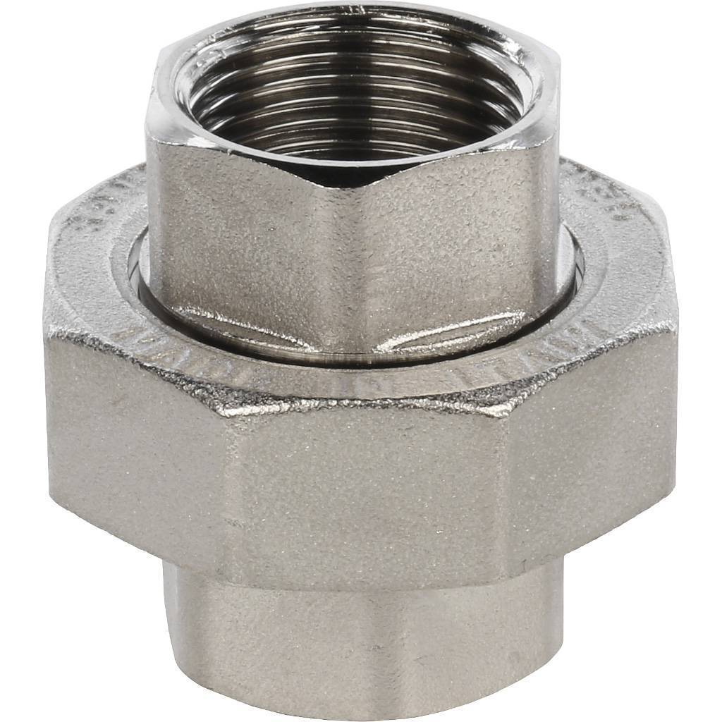 Купить SFT-0034-000034 STOUT  Разъемное соединение "американка" ВВ никелированное 3/4 STOUT по лучшей цене с доставкой - интернет-магазин Прогрессивные решения