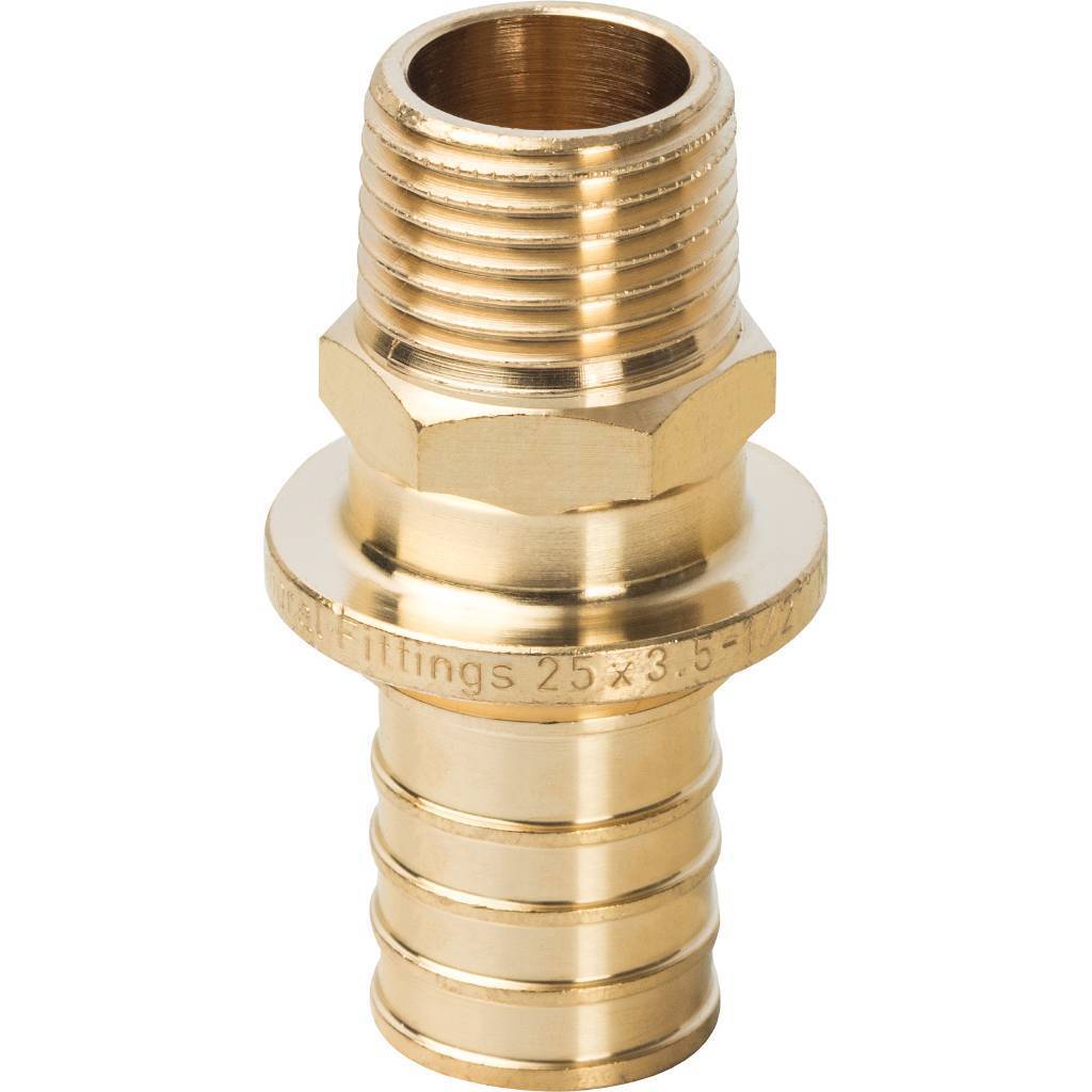 Купить SFA-0001-002512 STOUT  Переходник с наружной резьбой 25xR 1/2" для труб из сшитого полиэтилена аксиальный STOUT по лучшей цене с доставкой - интернет-магазин Прогрессивные решения