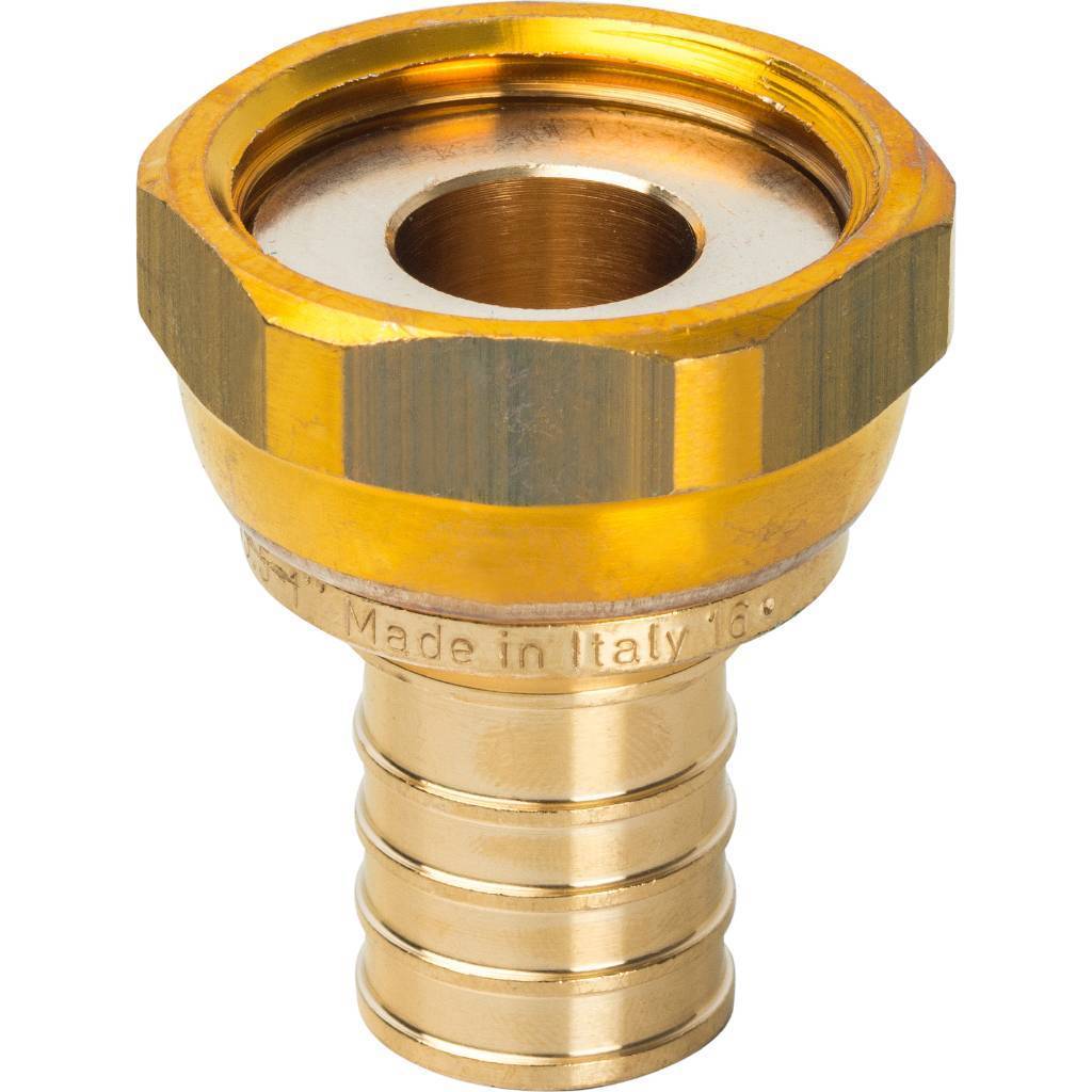 Купить SFA-0019-002510 STOUT  Переходник с накидной гайкой 25xG 1" для труб из сшитого полиэтилена аксиальный STOUT по лучшей цене с доставкой - интернет-магазин Прогрессивные решения