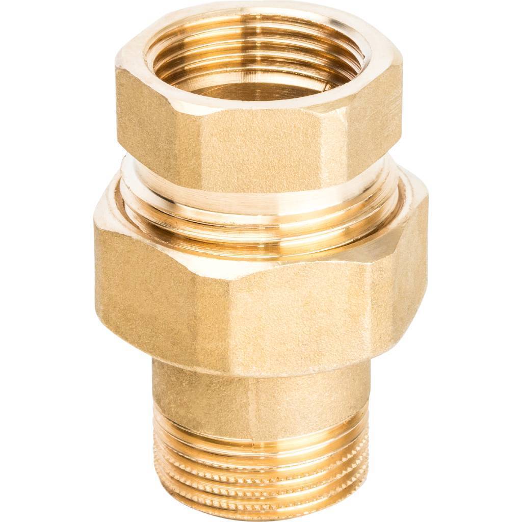 Купить SFT-0044-000034 STOUT  Разъемное соединение "американка" ВН, уплотнение под гайкой по плоскости, 3/4” STOUT по лучшей цене с доставкой - интернет-магазин Прогрессивные решения