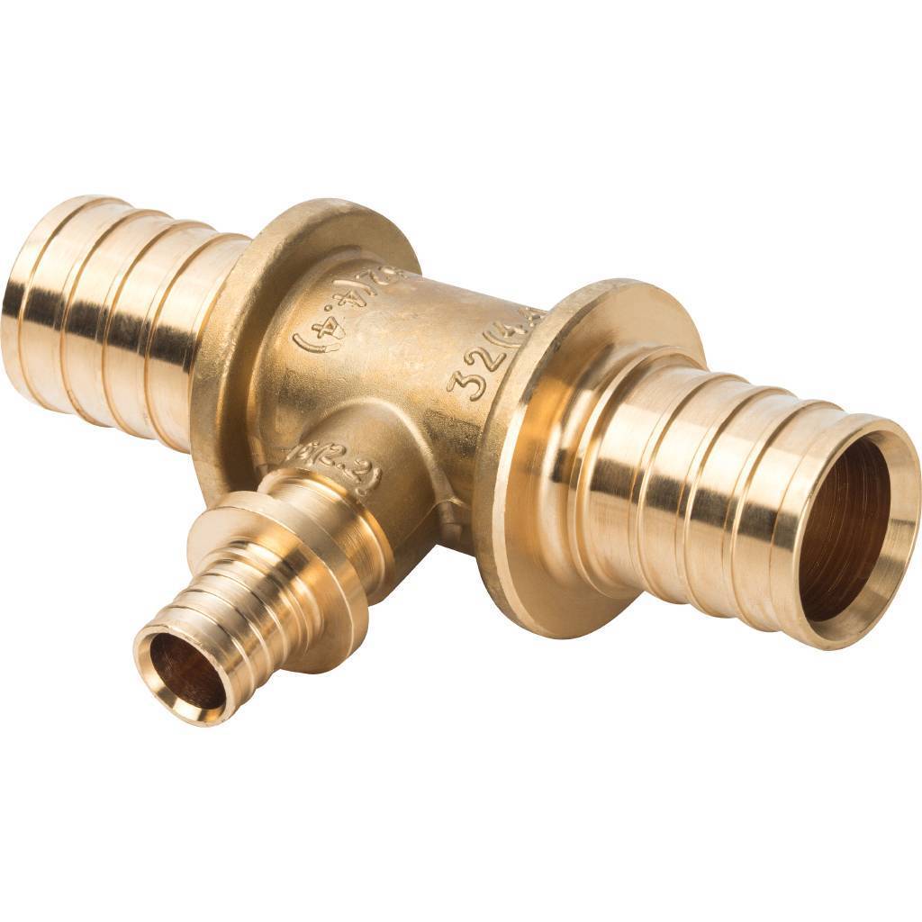 Купить SFA-0014-321632 STOUT  Тройник переходной 32x16x32 для труб из сшитого полиэтилена аксиальный STOUT по лучшей цене с доставкой - интернет-магазин Прогрессивные решения