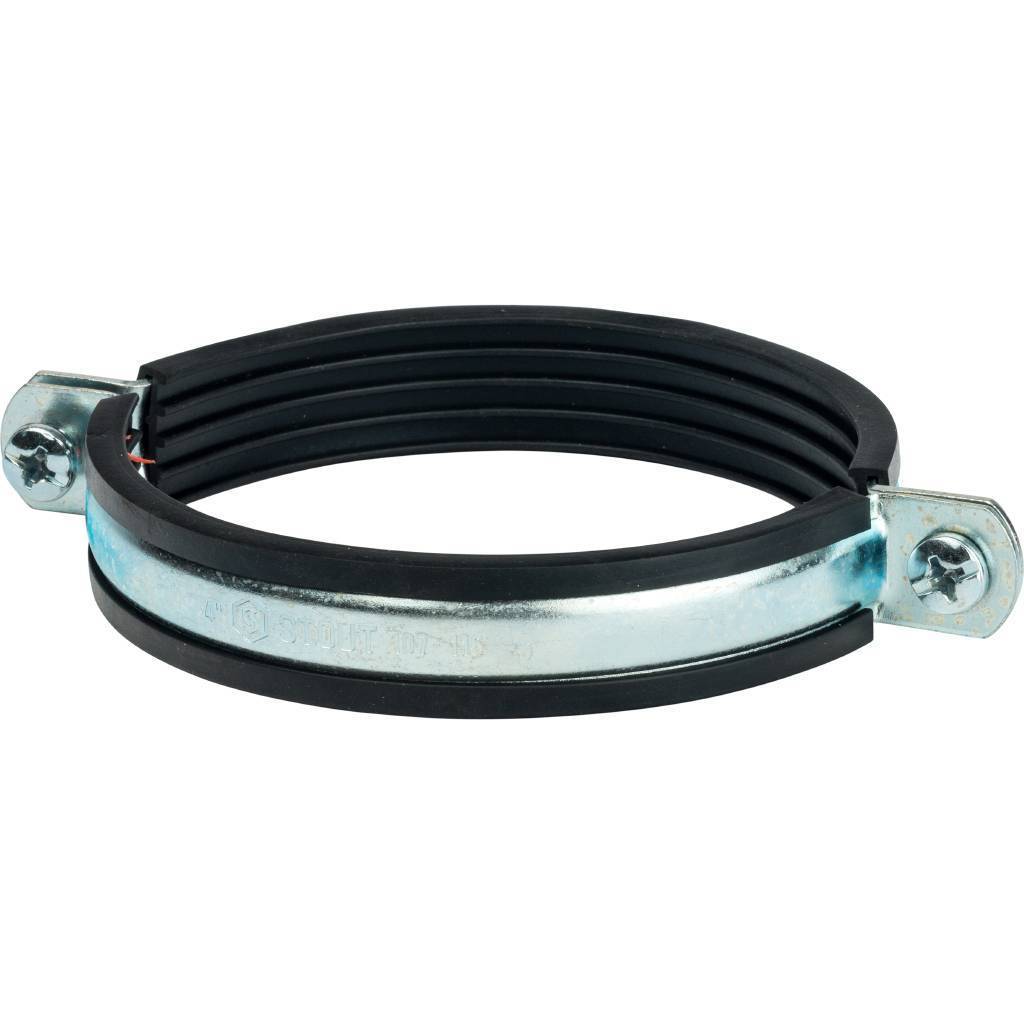 Купить SAC-0020-000004 STOUT SAC-0020 Хомут для труб с гайкой 4"(107-116) STOUT по лучшей цене с доставкой - интернет-магазин Прогрессивные решения
