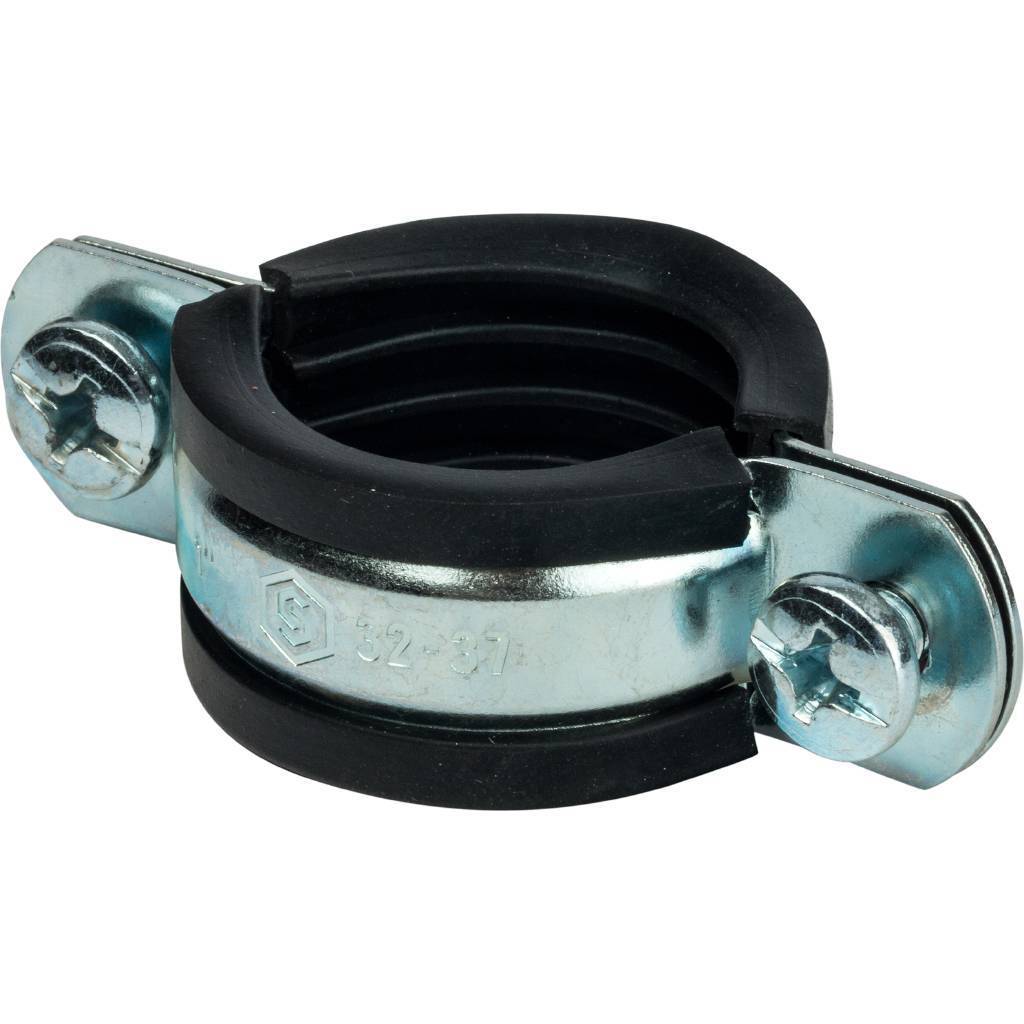 Купить SAC-0020-000001 STOUT SAC-0020 Хомут для труб с гайкой 1"(32-37) STOUT по лучшей цене с доставкой - интернет-магазин Прогрессивные решения