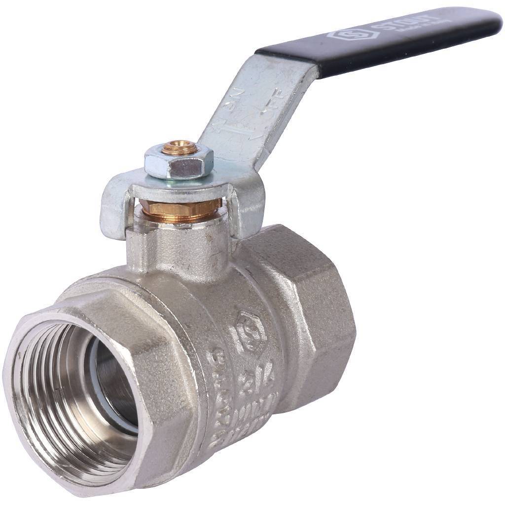 Купить SVB-0011-000020 STOUT SVB Кран шаровой стандартнопроходной, ВР/ВР, ручка рычаг 3/4" STOUT по лучшей цене с доставкой - интернет-магазин Прогрессивные решения