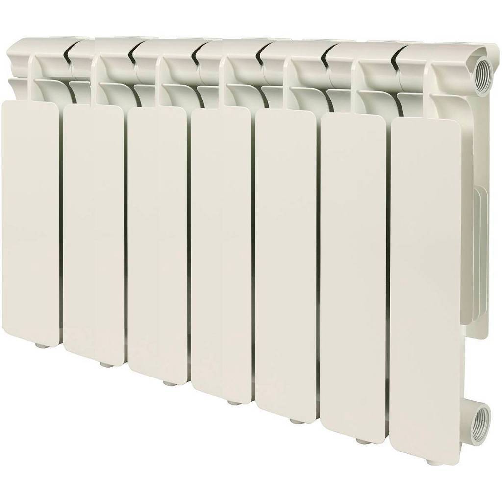 Купить SRA-0110-035007 STOUT  Bravo 350 7 секций радиатор алюминиевый боковое подключение RAL9010 STOUT по лучшей цене с доставкой - интернет-магазин Прогрессивные решения