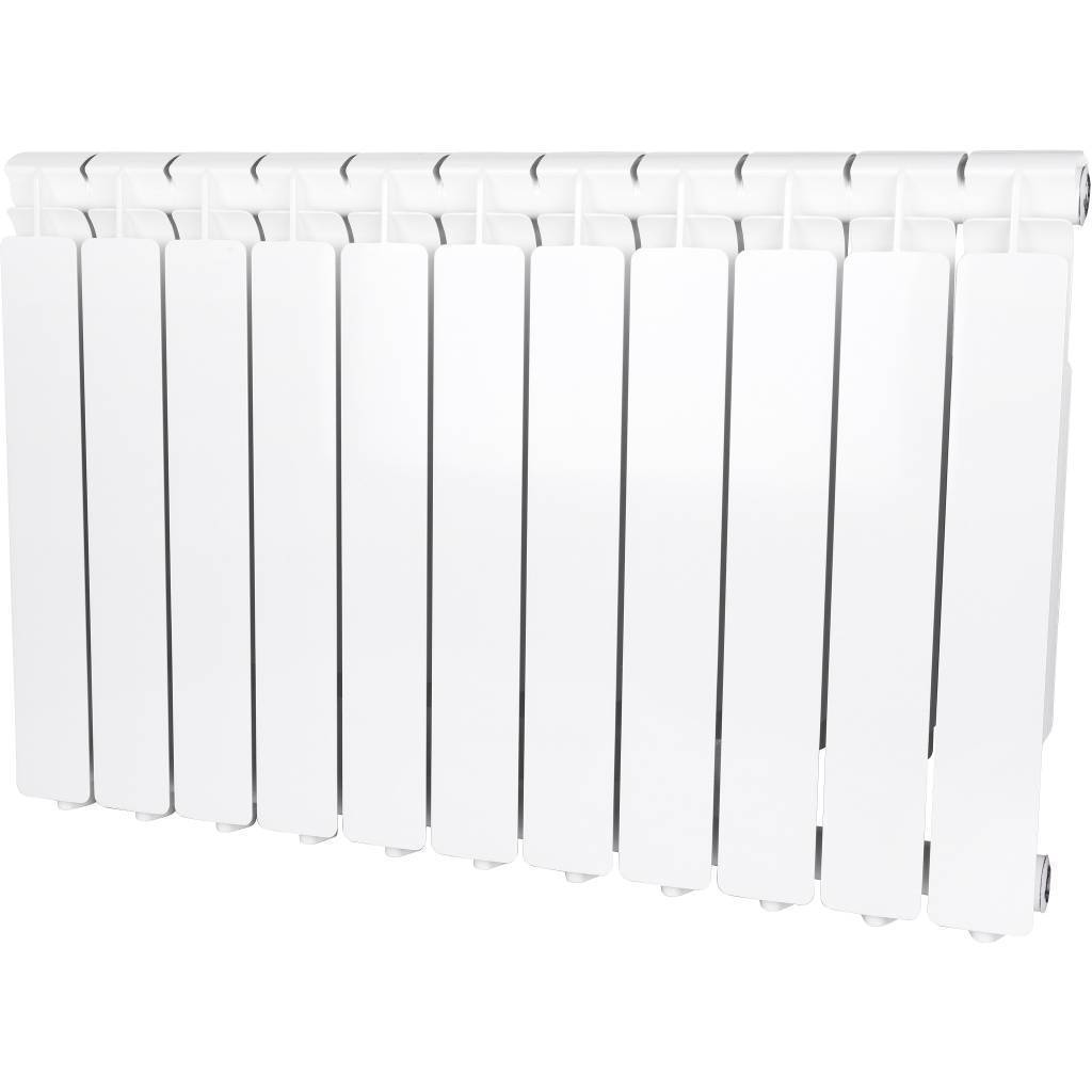 Купить SRA-0110-050011 STOUT  Bravo 500 11 секций радиатор алюминиевый боковое подключение RAL9010 STOUT по лучшей цене с доставкой - интернет-магазин Прогрессивные решения