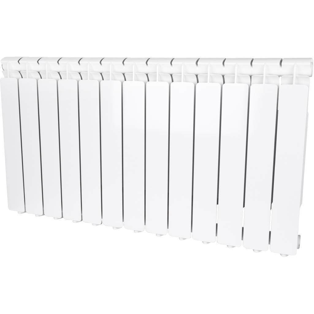 Купить SRA-0110-050013 STOUT  Bravo 500 13 секций радиатор алюминиевый боковое подключение RAL9010 STOUT по лучшей цене с доставкой - интернет-магазин Прогрессивные решения