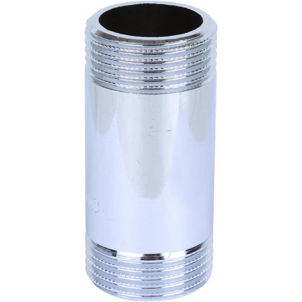 Купить SFT-0061-001260 STOUT  Удлинитель НН хромированный 1/2"x60 STOUT по лучшей цене с доставкой - интернет-магазин Прогрессивные решения