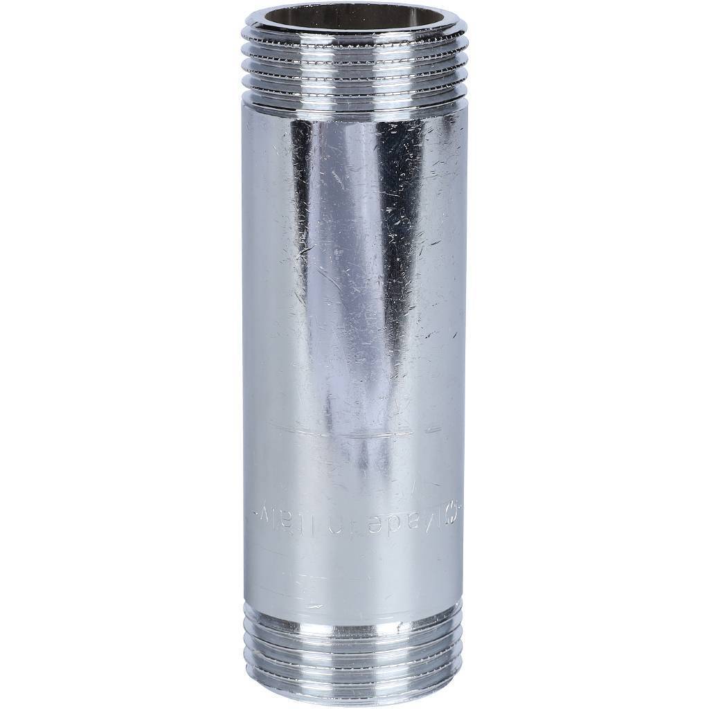 Купить SFT-0061-001100 STOUT  Удлинитель НН хромированный 1"x100 STOUT по лучшей цене с доставкой - интернет-магазин Прогрессивные решения