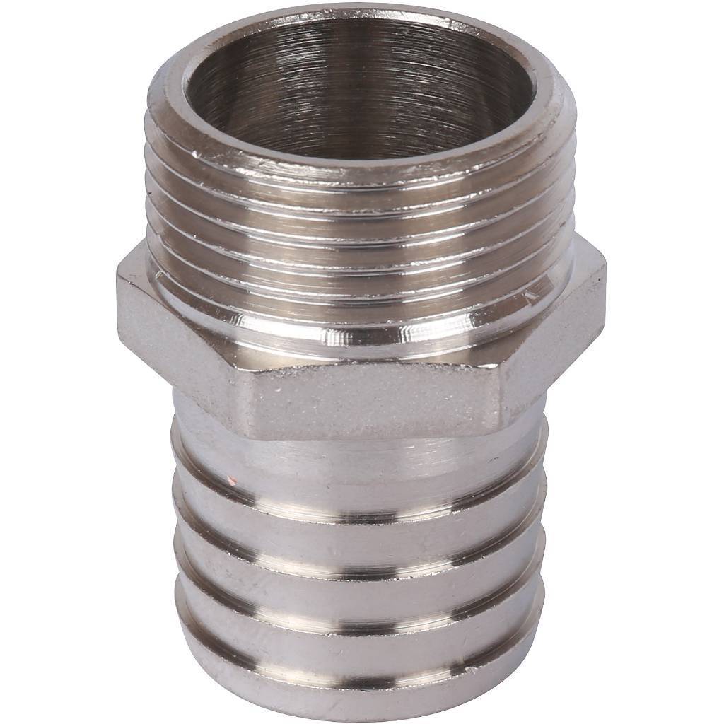 Купить SFT-0067-000130 STOUT  Штуцер НР никелированный 1"x30 STOUT по лучшей цене с доставкой - интернет-магазин Прогрессивные решения