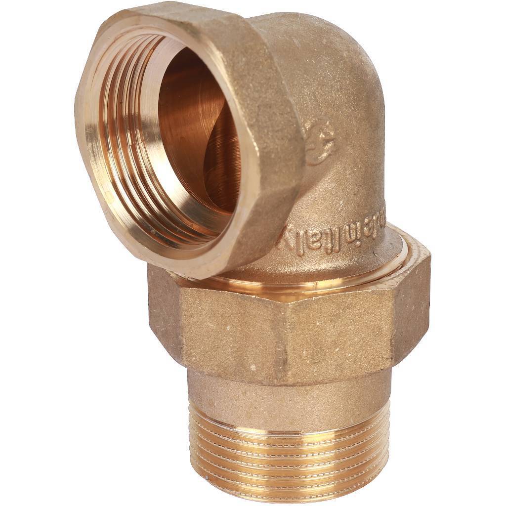 Купить SFT-0056-000114 STOUT  Разъемное угловое  соединение "американка" ВН, уплотнение под гайкой o-ring кольцо 1"1/4 STOUT по лучшей цене с доставкой - интернет-магазин Прогрессивные решения