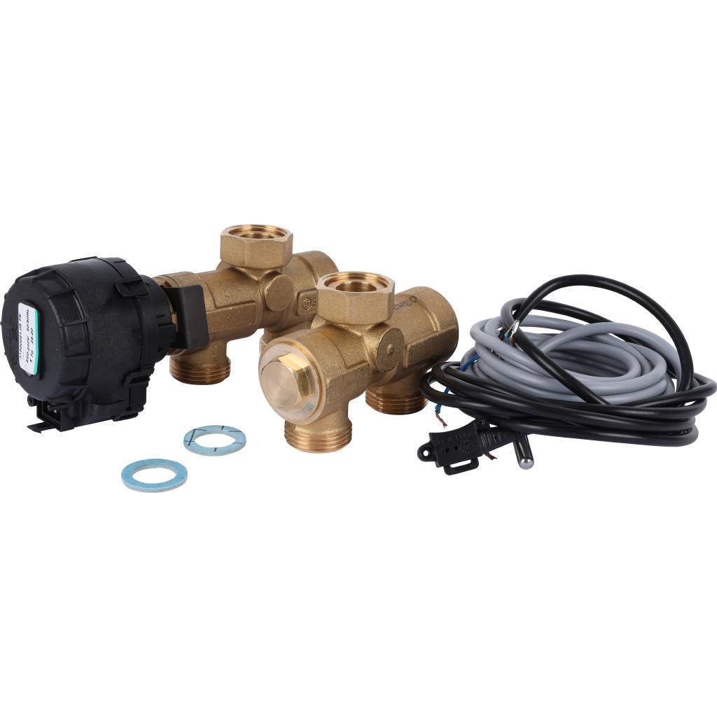 Купить SFB-0001-000001 STOUT  Комплект трехходового клапана для котла + бойлера STOUT STOUT по лучшей цене с доставкой - интернет-магазин Прогрессивные решения