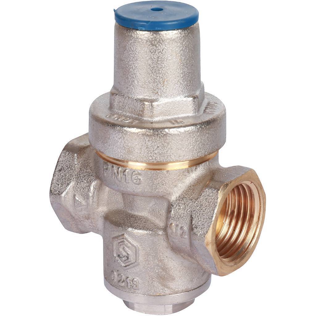 Купить SVS-1009-000015 STOUT  Редуктор давления PN16 вн/вн 1/2" без подкл. манометра STOUT по лучшей цене с доставкой - интернет-магазин Прогрессивные решения