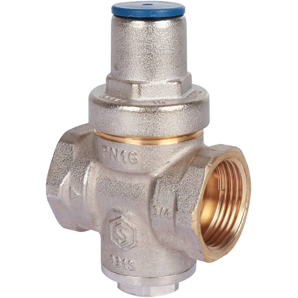 Купить SVS-1009-000020 STOUT  Редуктор давления PN16 вн/вн 3/4" без подкл. манометра STOUT по лучшей цене с доставкой - интернет-магазин Прогрессивные решения