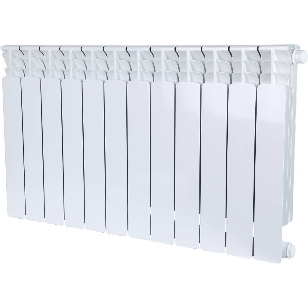 Купить SRB-0320-050012 STOUT  Space 500 12 секций радиатор биметаллический нижнее правое подключение RAL9016 STOUT по лучшей цене с доставкой - интернет-магазин Прогрессивные решения