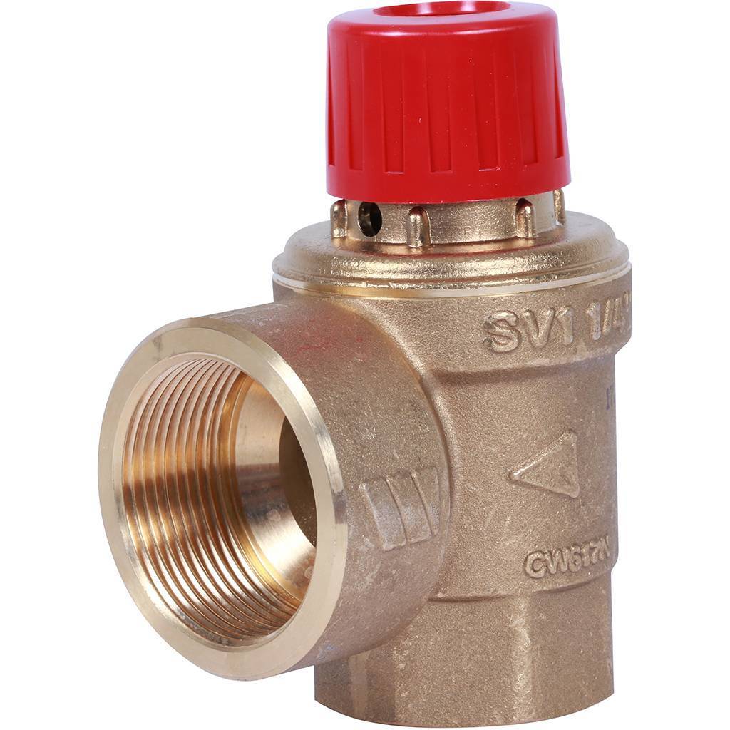 Купить SVS-0001-001532 STOUT Клапан предохранительный 15х1 1/4" STOUT по лучшей цене с доставкой - интернет-магазин Прогрессивные решения