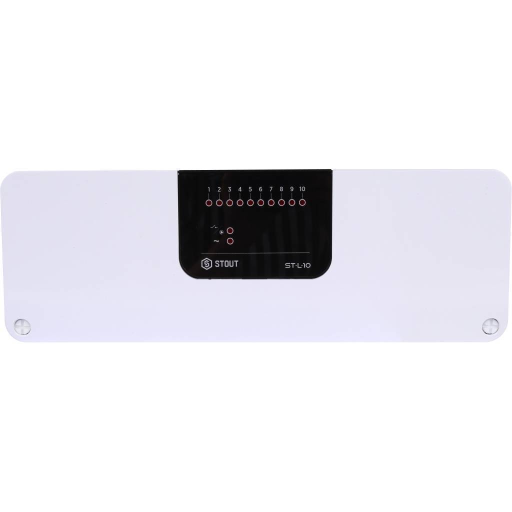 Купить STE-0101-010000 STOUT  Проводной контроллер термостатических клапанов L-10 STOUT по лучшей цене с доставкой - интернет-магазин Прогрессивные решения