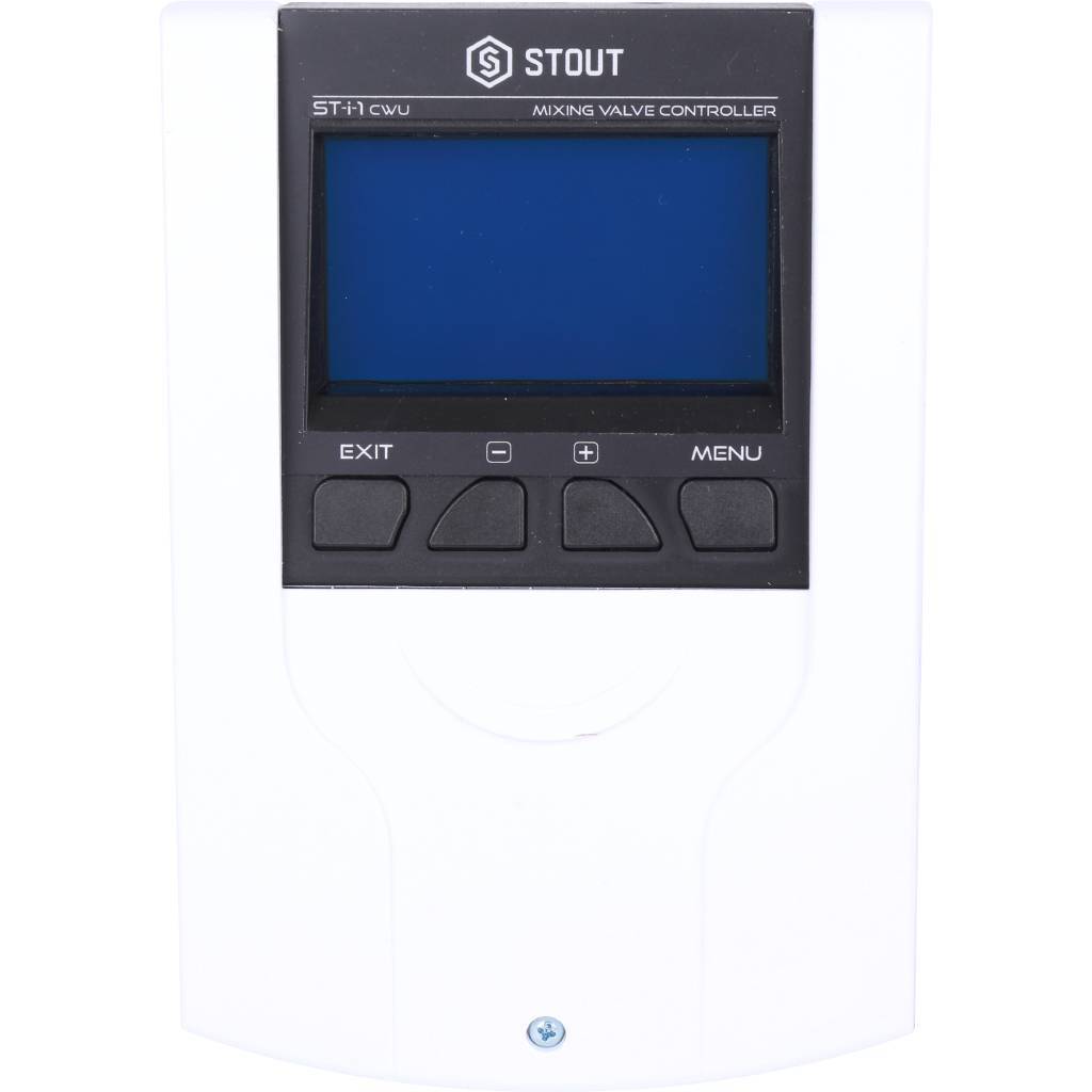 Купить STE-0101-001002 STOUT  Контроллер для управления работой смесительного клапана i-1 CWU STOUT по лучшей цене с доставкой - интернет-магазин Прогрессивные решения