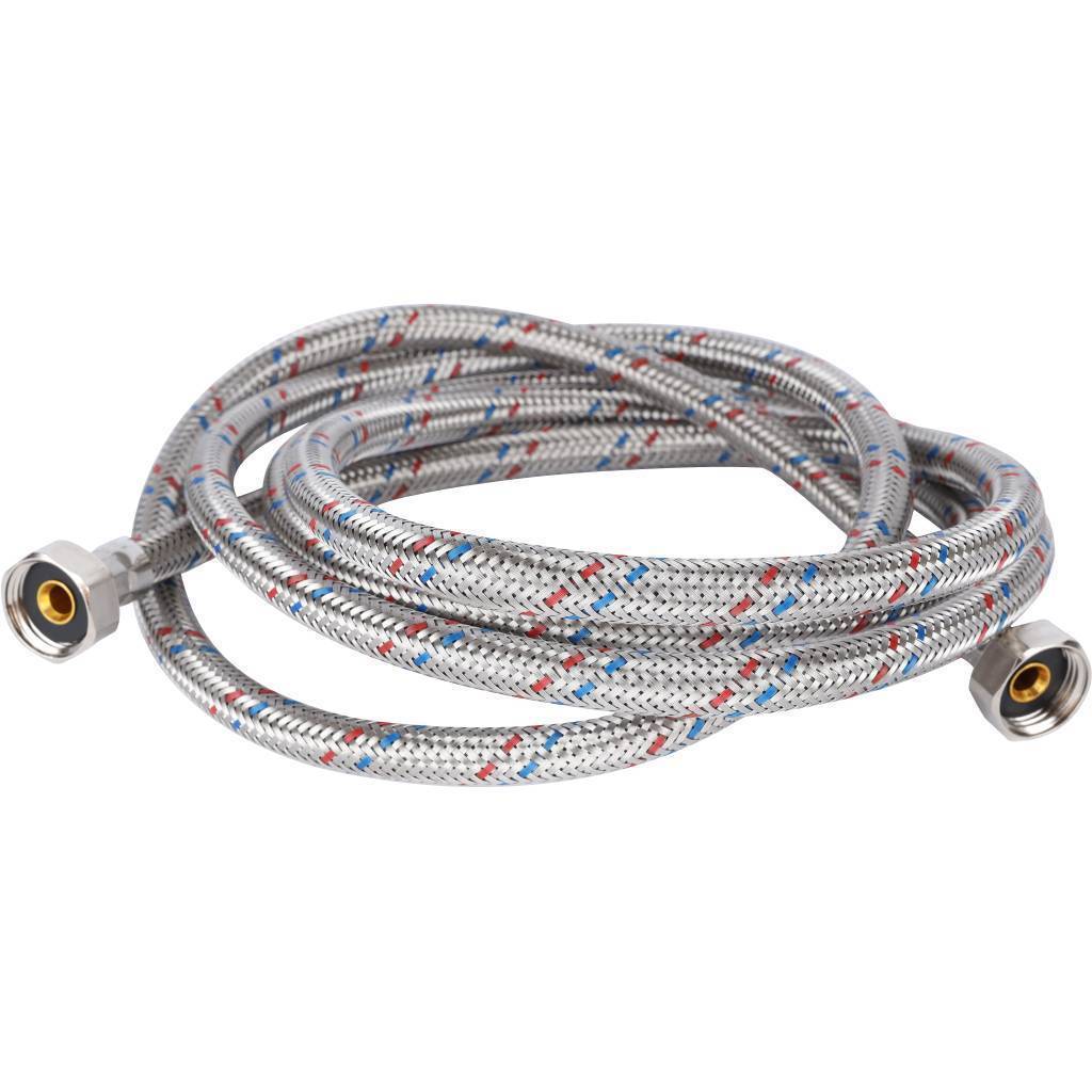 Купить SHF-0123-081515 STOUT SHF-ВВ Гибкая подводка для воды  ВР 1/2 х ВР 1/2,  длина 2500 мм STOUT по лучшей цене с доставкой - интернет-магазин Прогрессивные решения