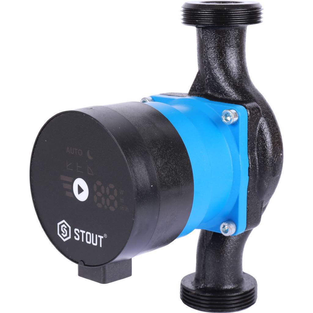 Купить SPC-0003-2540180 STOUT  Насос циркуляционный mini pro 25/40-180 STOUT по лучшей цене с доставкой - интернет-магазин Прогрессивные решения