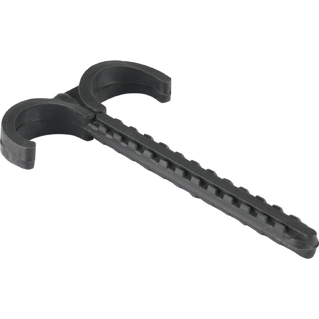 Купить SMF-0003-021032 STOUT Дюбель-крюк двойной, для труб д.32мм, длина 110 мм STOUT по лучшей цене с доставкой - интернет-магазин Прогрессивные решения