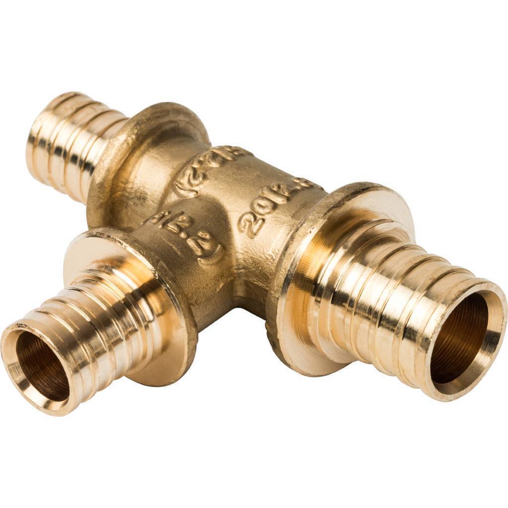 Купить SFA-0014-201616 STOUT  Тройник переходной 20x16x16 для труб из сшитого полиэтилена аксиальный STOUT по лучшей цене с доставкой - интернет-магазин Прогрессивные решения