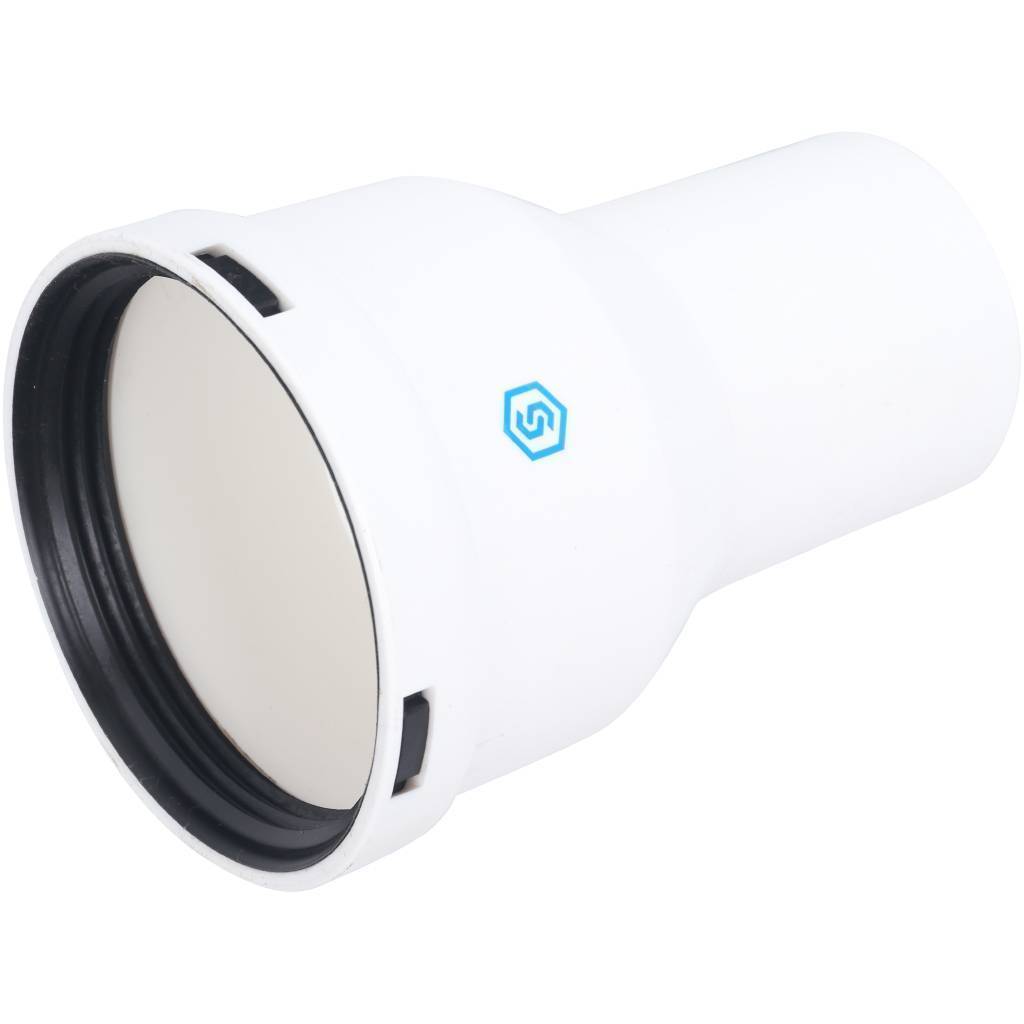 Купить SCA-8080-006080 STOUT Элемент дымохода конденсац.адаптер увелич. DN60/80  134 мм м/п STOUT по лучшей цене с доставкой - интернет-магазин Прогрессивные решения