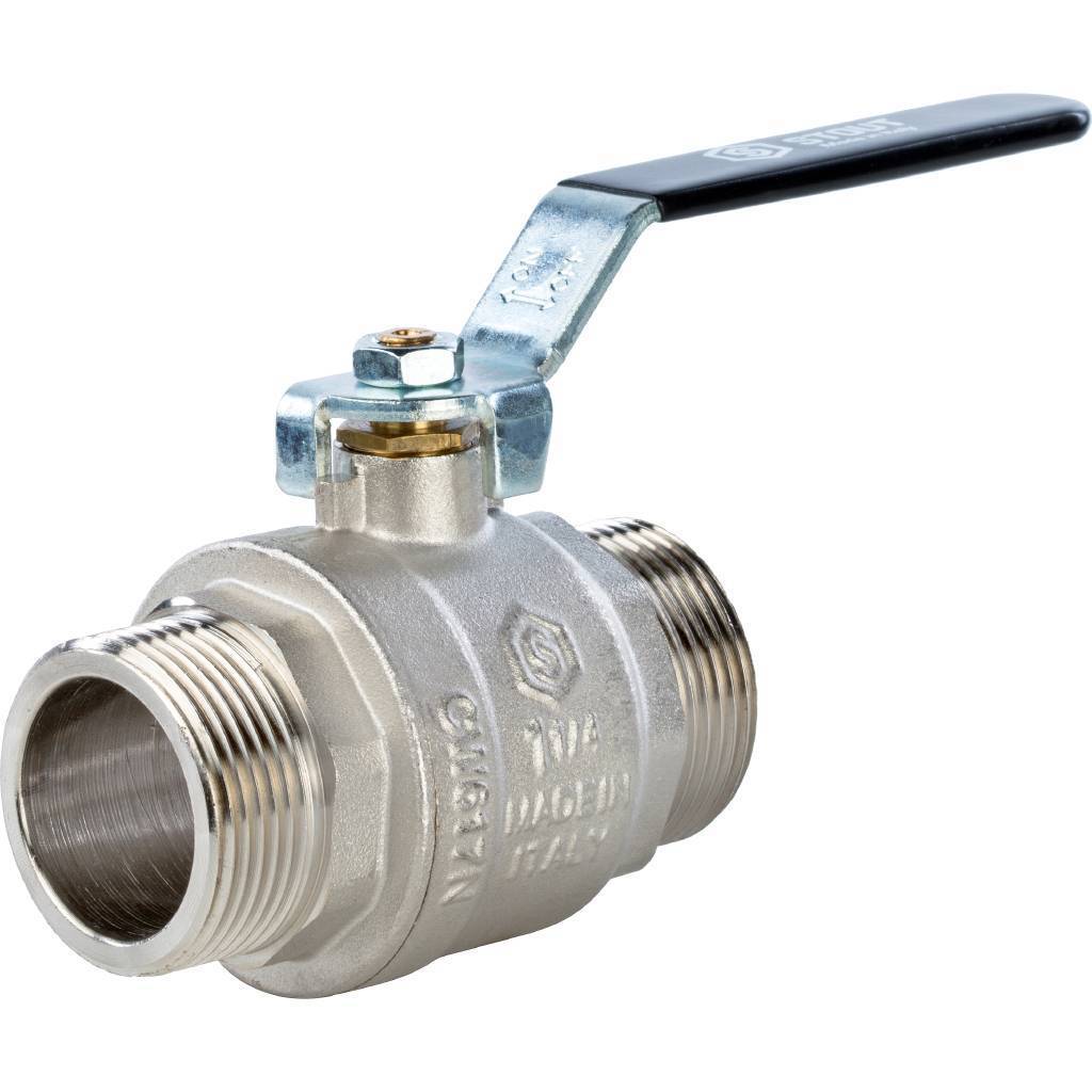 Купить SVB-0005-000032 STOUT  Кран шаровой полнопроходной, НР/НР, ручка рычаг 1 1/4 STOUT по лучшей цене с доставкой - интернет-магазин Прогрессивные решения