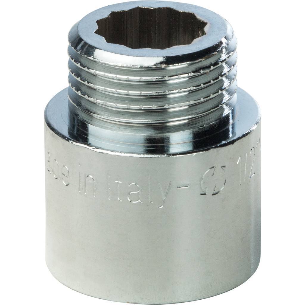 Купить SFT-0002-001220 STOUT  Удлинитель хромированный 1/2X20 STOUT по лучшей цене с доставкой - интернет-магазин Прогрессивные решения