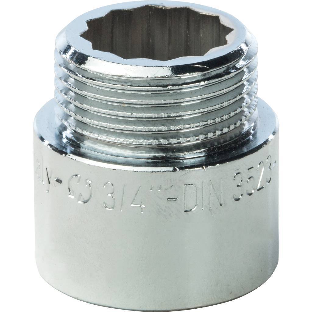 Купить SFT-0002-003420 STOUT  Удлинитель хромированный 3/4X20 STOUT по лучшей цене с доставкой - интернет-магазин Прогрессивные решения