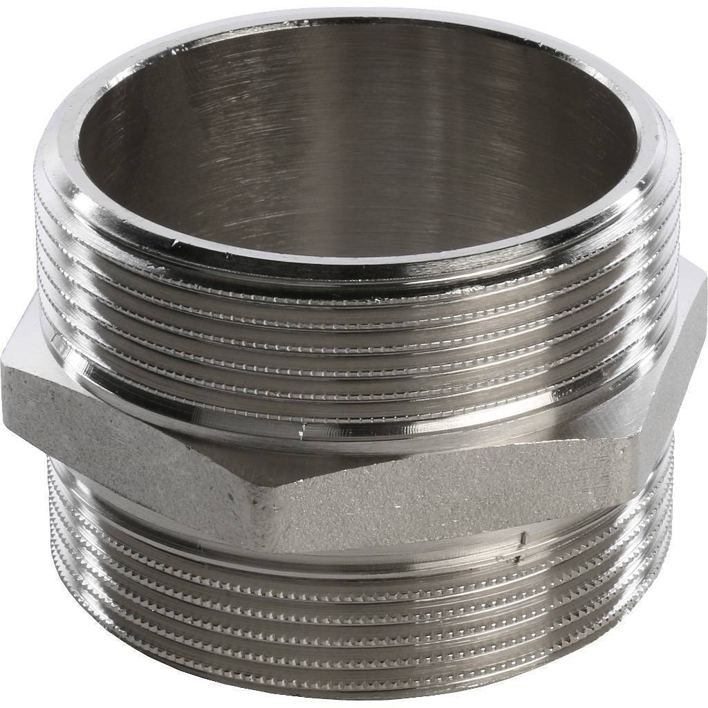 Купить SFT-0004-000022 STOUT  Ниппель HH никелированный 2" STOUT по лучшей цене с доставкой - интернет-магазин Прогрессивные решения