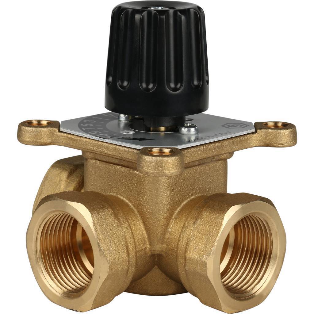 Купить SVM-0003-012002 STOUT трехходовой смесительный клапан 3/4" KVs 6 STOUT по лучшей цене с доставкой - интернет-магазин Прогрессивные решения