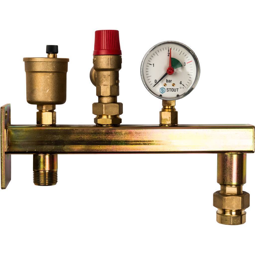 Купить SVS-0006-013020 STOUT SVS-0006 Группа подключения мембранного бака STOUT по лучшей цене с доставкой - интернет-магазин Прогрессивные решения