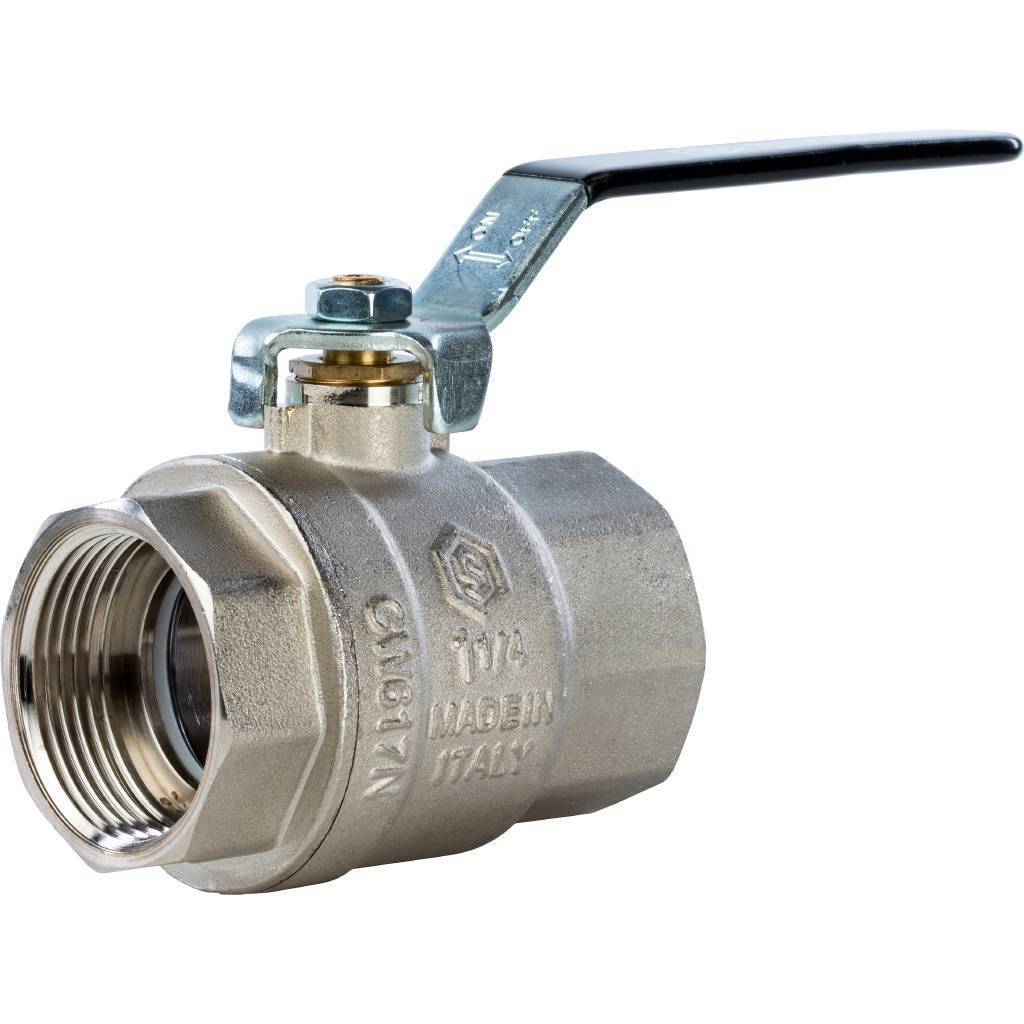 Купить SVB-0001-000032 STOUT  Кран шаровой полнопроходной, ВР/ВР, ручка рычаг 1 1/4 STOUT по лучшей цене с доставкой - интернет-магазин Прогрессивные решения