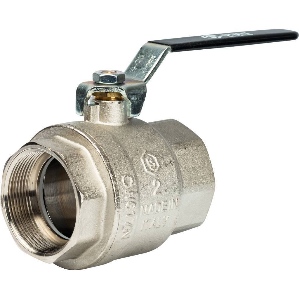 Купить SVB-0001-000050 STOUT  Кран шаровой полнопроходной, ВР/ВР, ручка рычаг 2 STOUT по лучшей цене с доставкой - интернет-магазин Прогрессивные решения