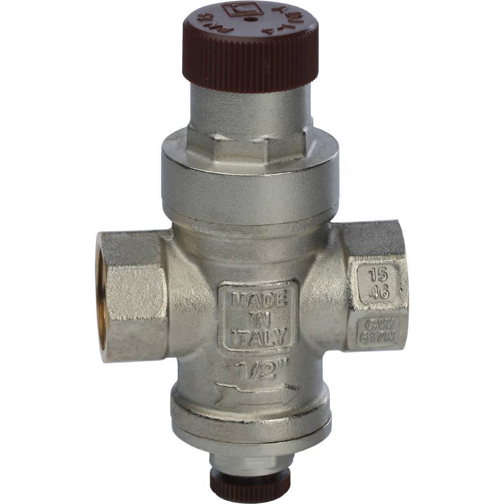 Купить SVS-0010-000015 STOUT SVS 1/2 Редуктор давления с давлением на выходе 1…4 бар с подсоединением для манометра 1/4" STOUT по лучшей цене с доставкой - интернет-магазин Прогрессивные решения