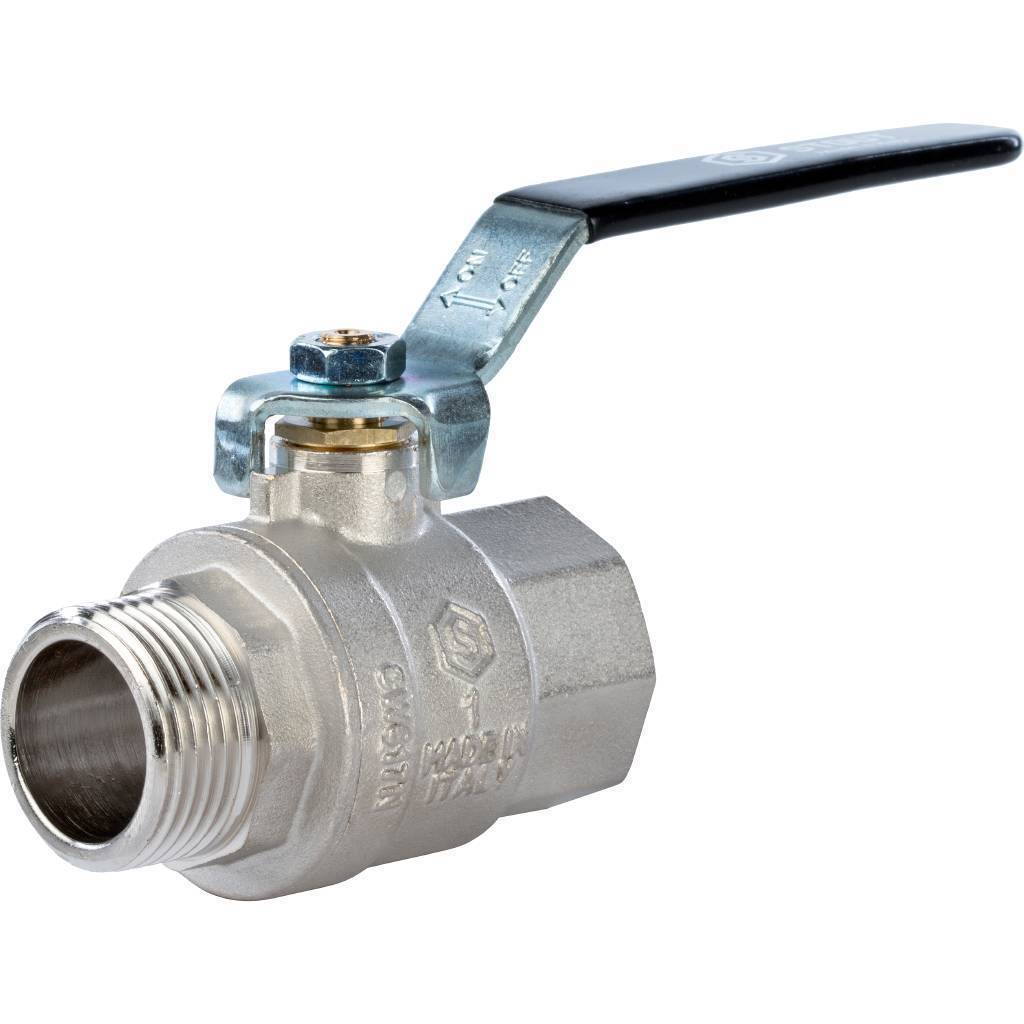 Купить SVB-0003-000025 STOUT  Кран шаровой полнопроходной, ВР/НР, ручка рычаг 1 STOUT по лучшей цене с доставкой - интернет-магазин Прогрессивные решения