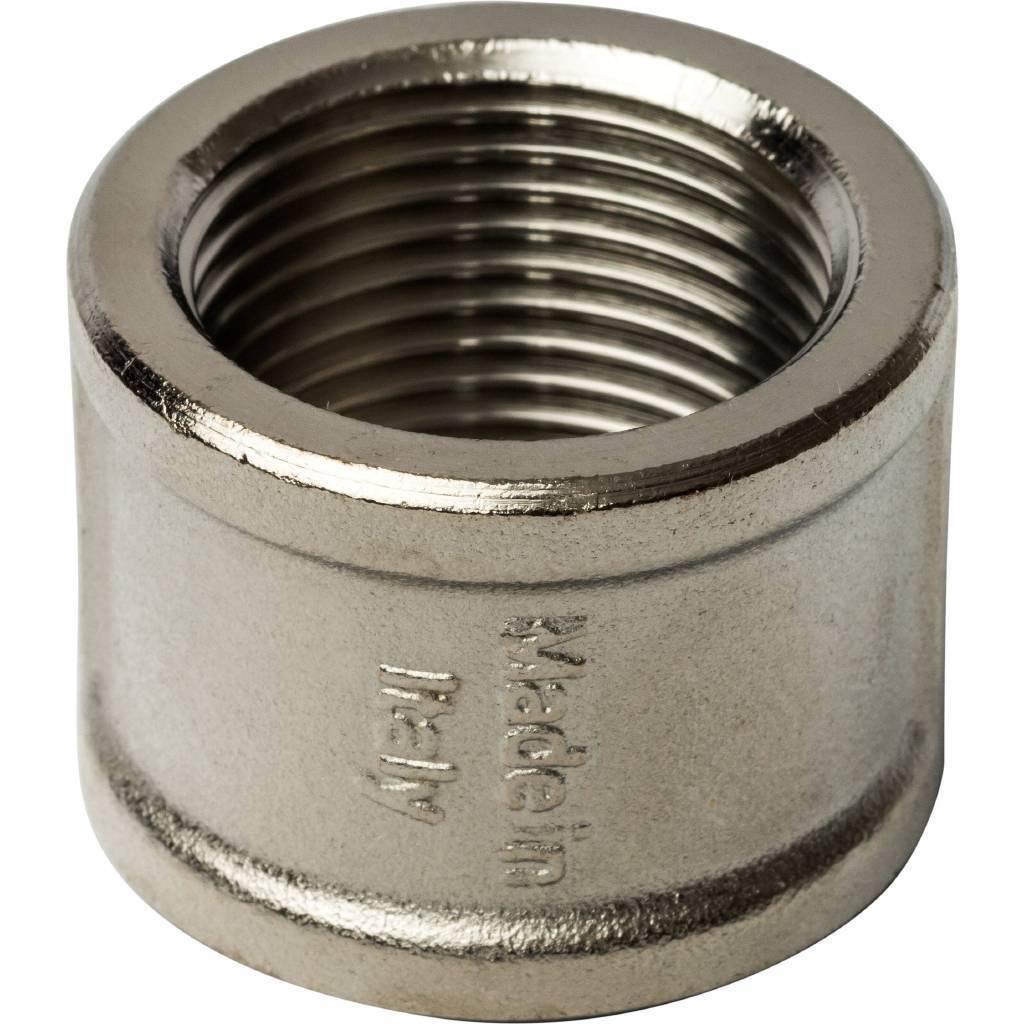 Купить SFT-0006-000011 STOUT  Муфта ВВ никелированная 1" STOUT по лучшей цене с доставкой - интернет-магазин Прогрессивные решения