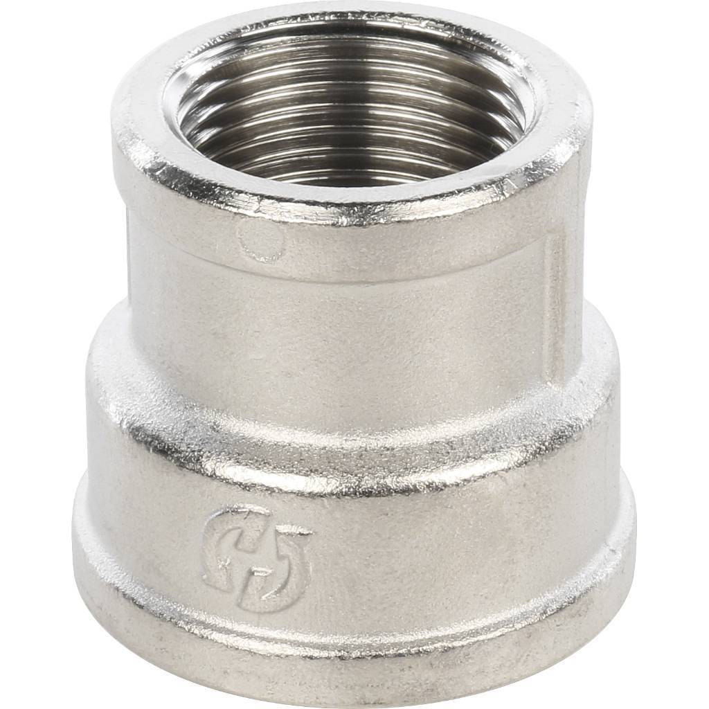 Купить SFT-0006-000134 STOUT  Муфта ВВ переходная никелированная 1"X3/4 STOUT по лучшей цене с доставкой - интернет-магазин Прогрессивные решения